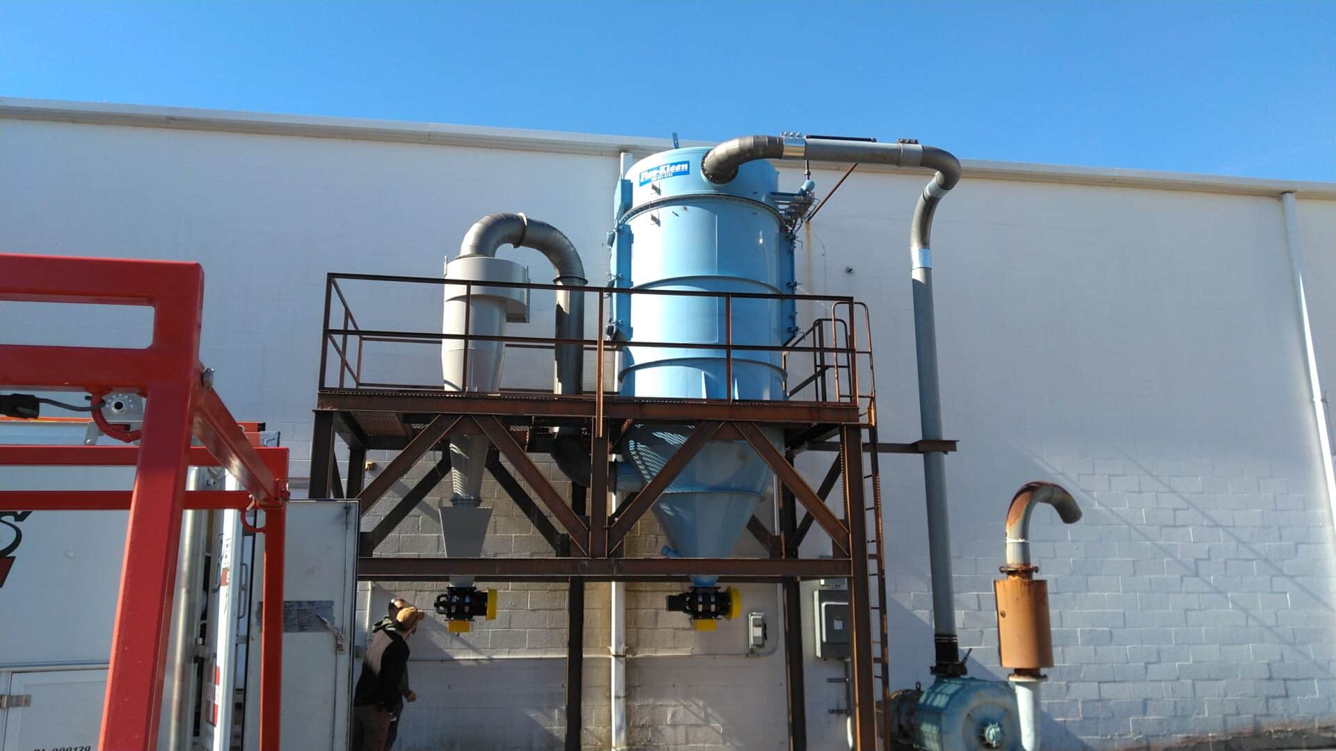 CT series dust collector (high pressure/ high vacuum applications)