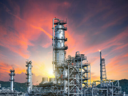 Some industrial plants use high efficiency thermal oxidizers to help reduce operating costs
