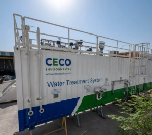 Industrial wastewater treatment system